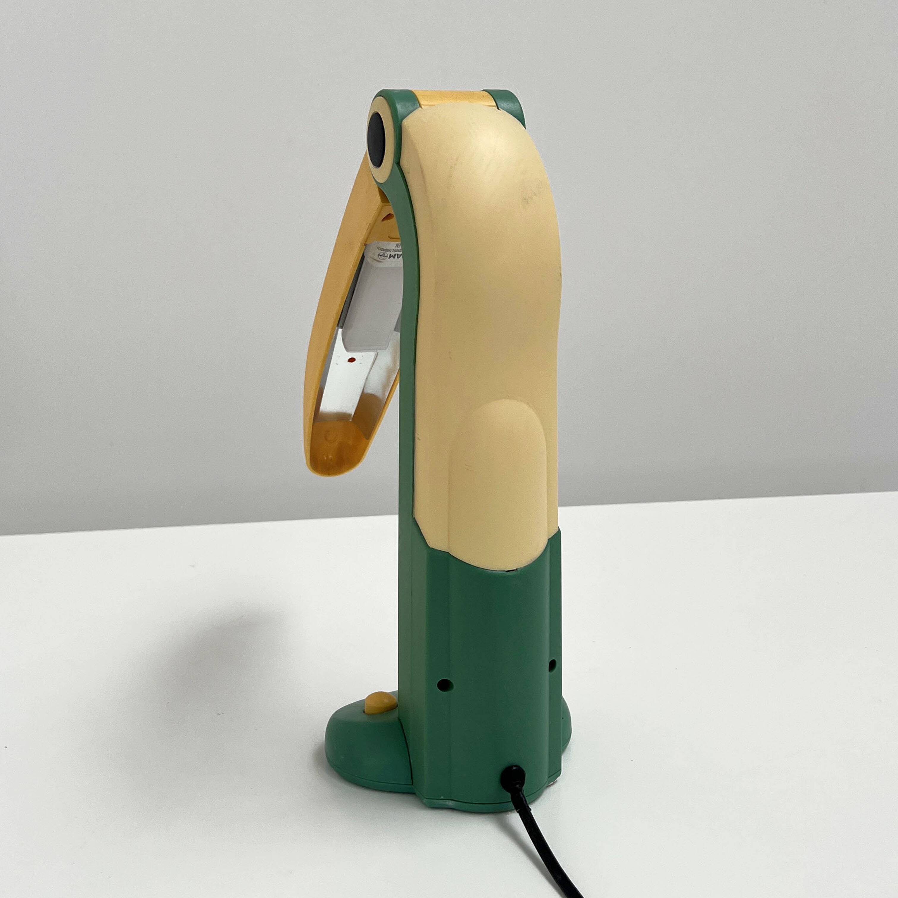 Toucan Lamp by H.T. Huang for Huanglite, 1980
