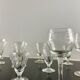 Service de verres ciselés