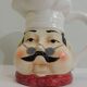 Pichet vintage chef cuisinier en céramique – Cruche humoristique