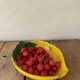 Painted glass dish “le citron”