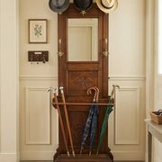 Antique coat rack in solid oak