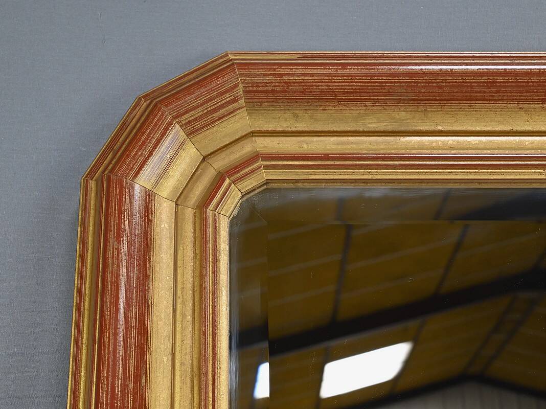 Large Gilded Wooden Mirror – 1980