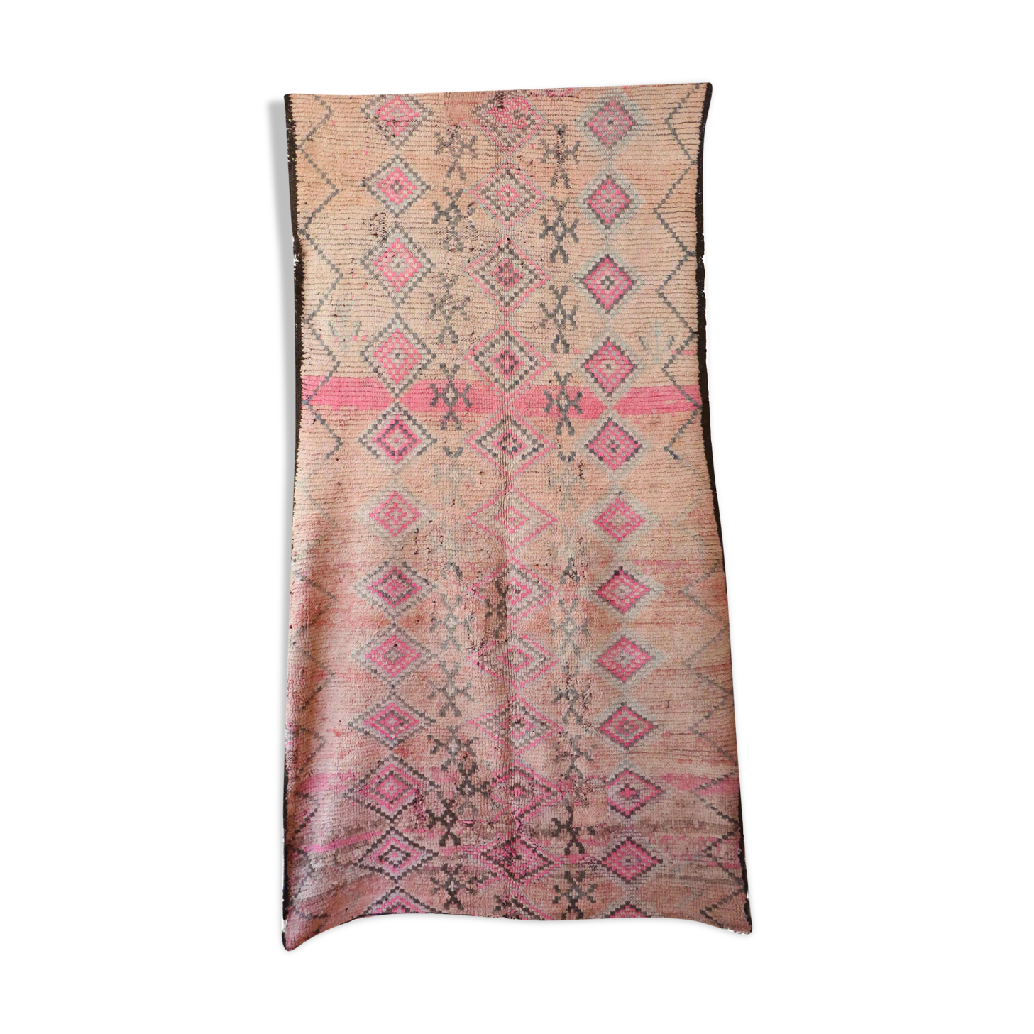 Moroccan Carpet Old Pink 170 x 300 cm