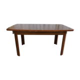 Rectangular Scandinavian butterfly table in solid wood