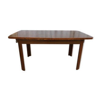 Table papillon scandinave rectangulaire en bois massif