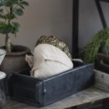 Old black Indian brick mold