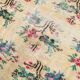 Ruby Red Vintage Floral Turkish Rug, Handmade Wool Carpet, 202x309 Cm