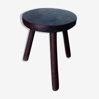 Tabouret de ferme tripode