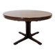 Table ronde de salle à manger extensible Baumann, France vers 1970