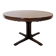 Table ronde de salle à manger extensible Baumann, France vers 1970