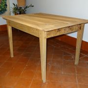 Table de ferme en bois naturel