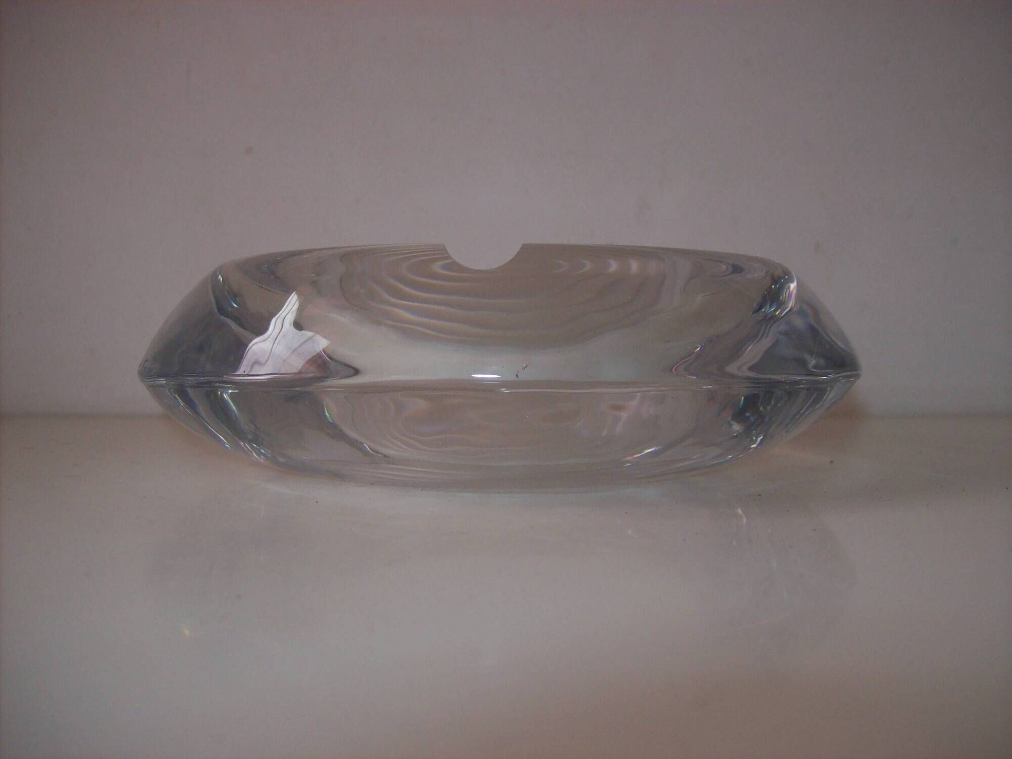 Daum ashtray and pocket tray