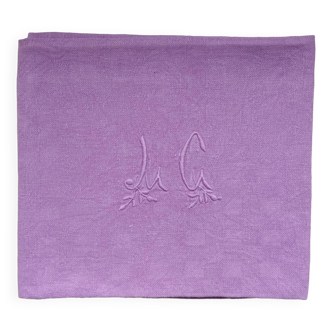 Torchon lilas ou surnappe