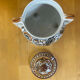 Old Apothecary Pot Coimbra Faience Polychrome Ceramic Portugal