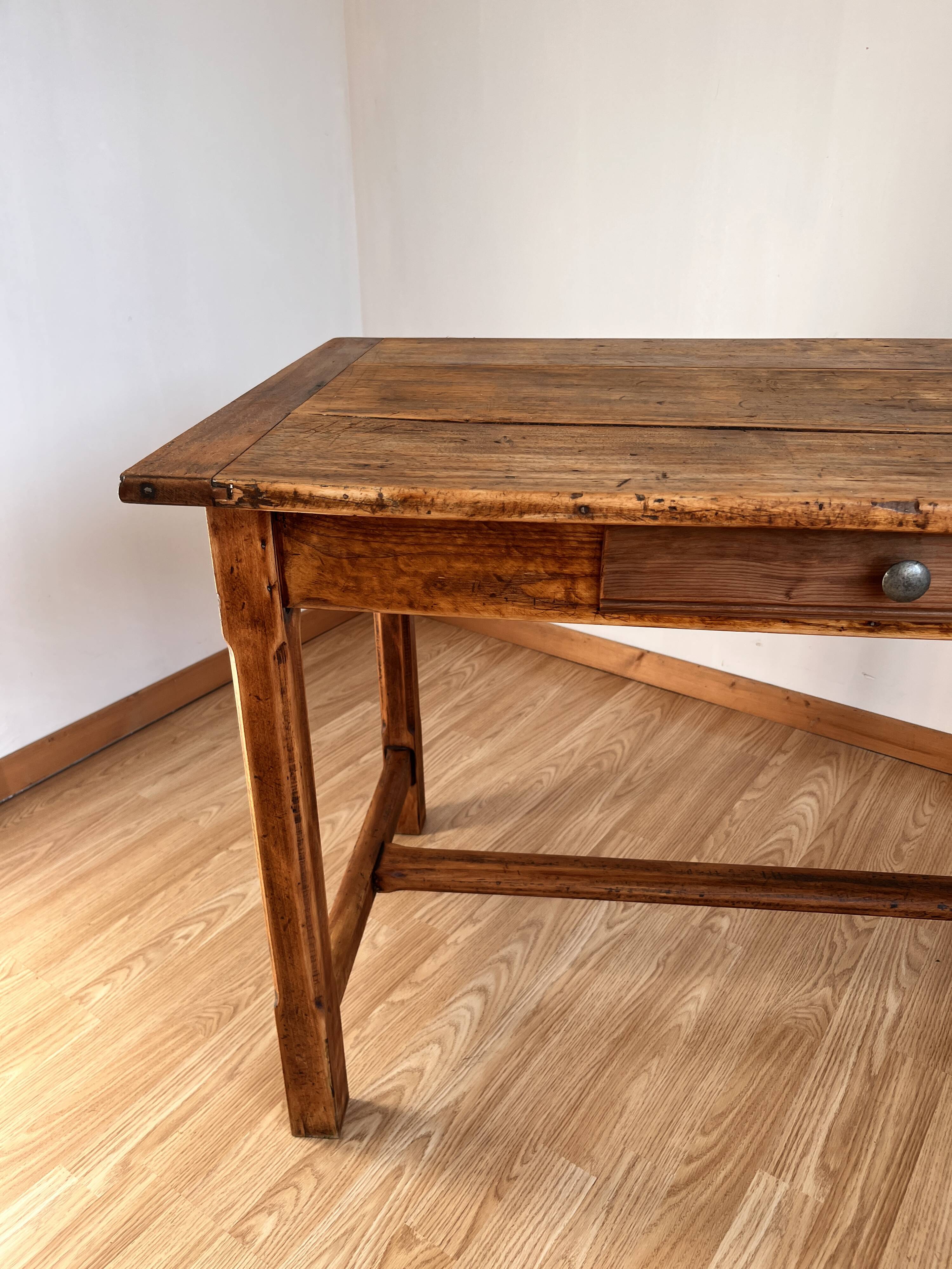 Table de ferme bois