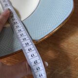 Faience dish from Salins - Orgeval model