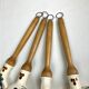 Vintage wood and ceramic kitchen utensils