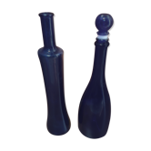 Duo de bouteilles couleur bleue Klein