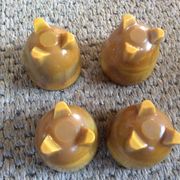 Series of 4 cockroaches
