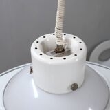 Space Age VeLuce Murano hanging disc lamp 1960s, set of 4