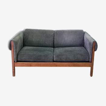 Danish modern oak sofa, Denmark 1960s