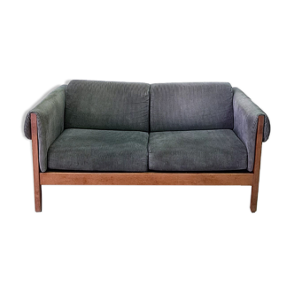 Danish modern oak sofa, Denmark 1960s