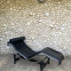 Chaise longue LC4 Cassina Vintage, Charlotte Perriand, Le Corbusier et Pierre Jeanneret années 1960