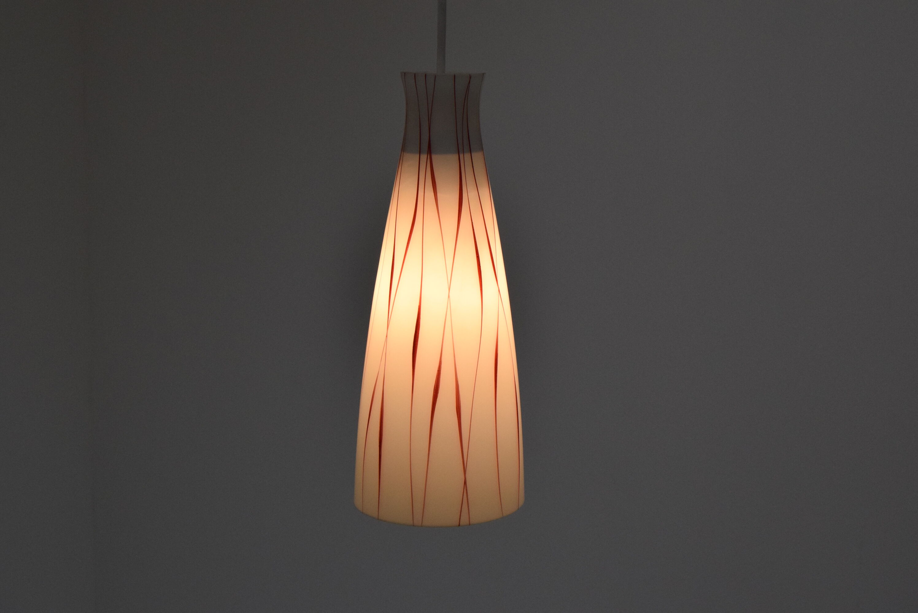 Mid-century Pendant by Jilove u  Decina,1960’s.