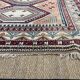 Large handmade wool Iranian carpet