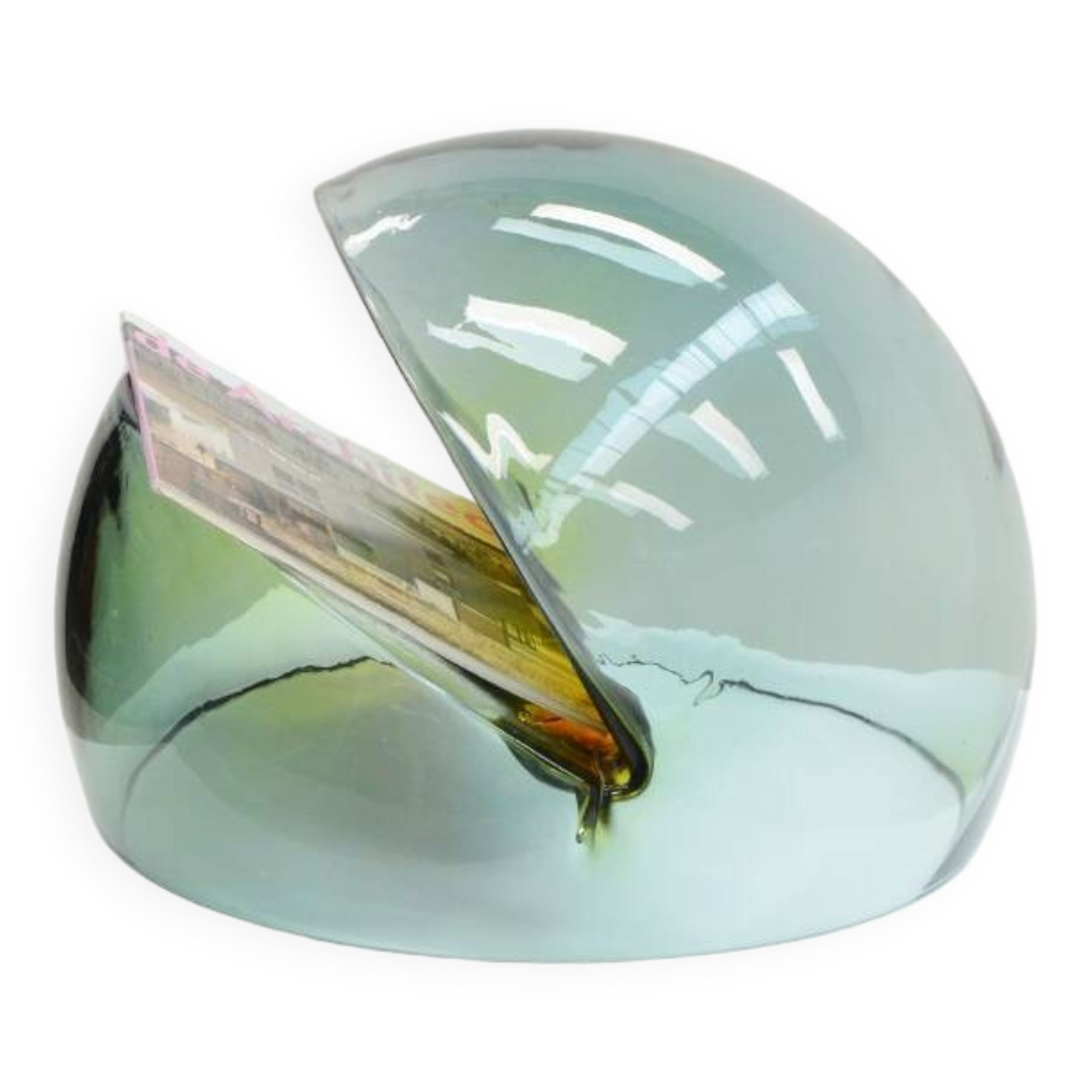 magazine rack by Toni Zuccheri for VeArt, 1970s Italy.