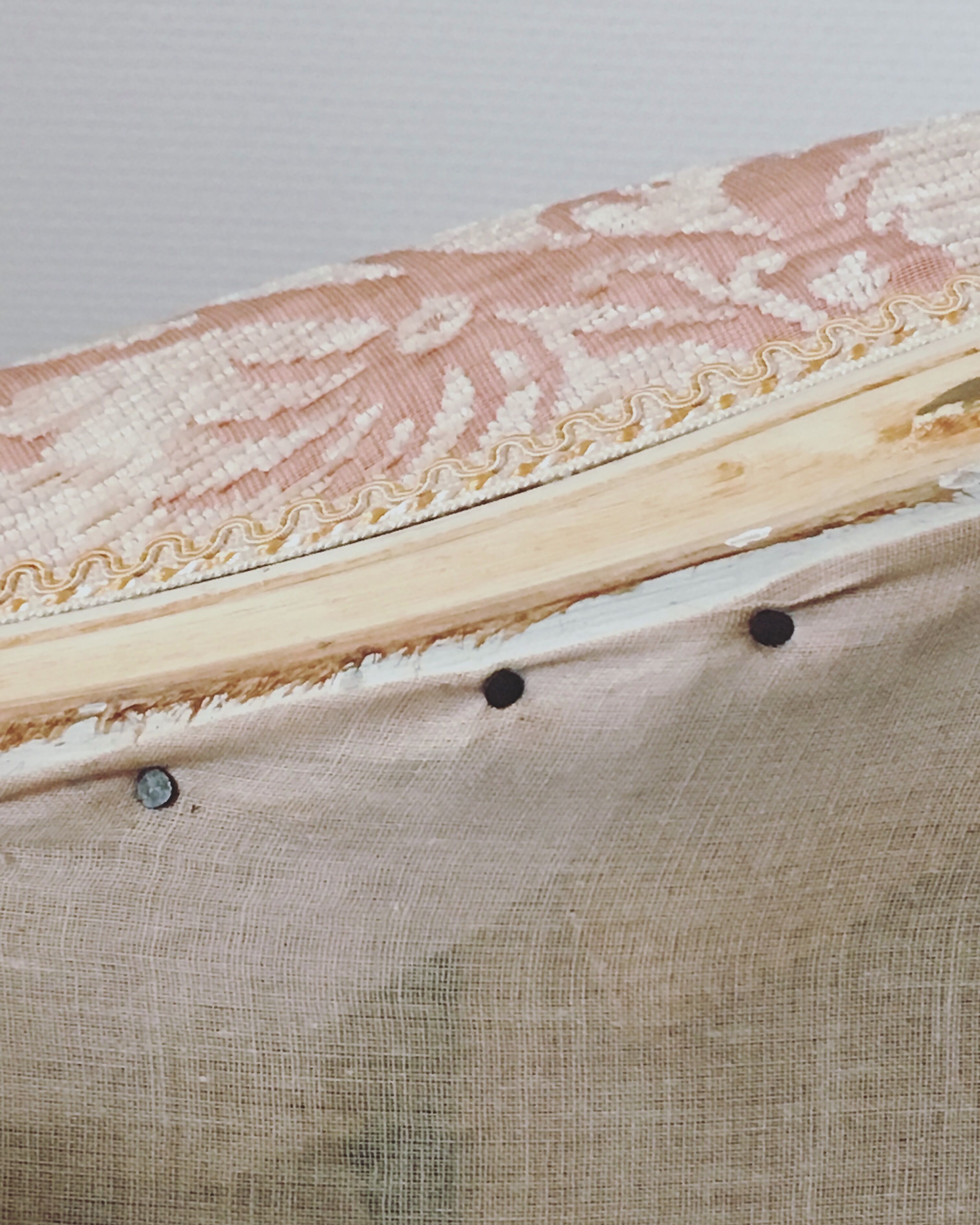 Two Louis XV style convertible armchairs