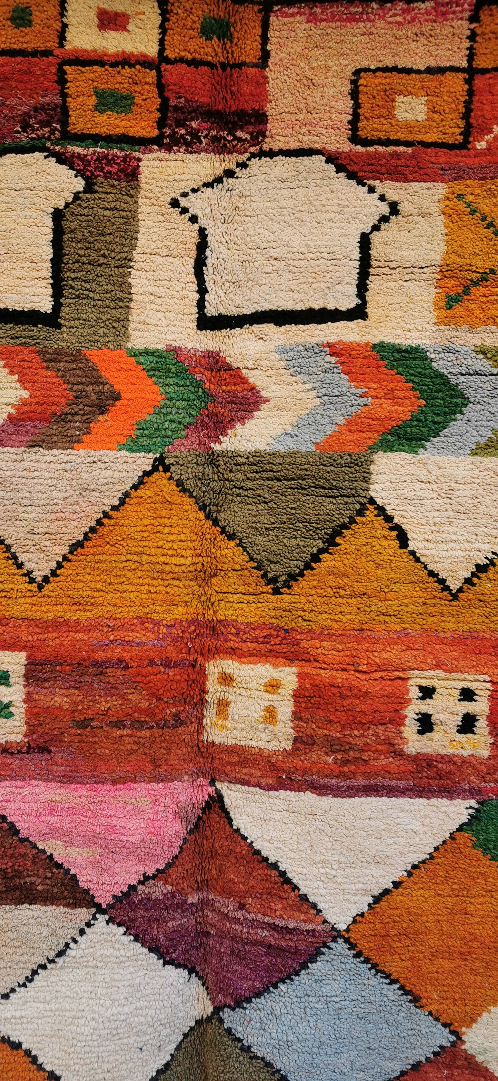 Berber carpet boujaad 152/243