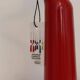 Pair of vintage red metal candleholders by Mikaela Dorfman for Menu Denmark