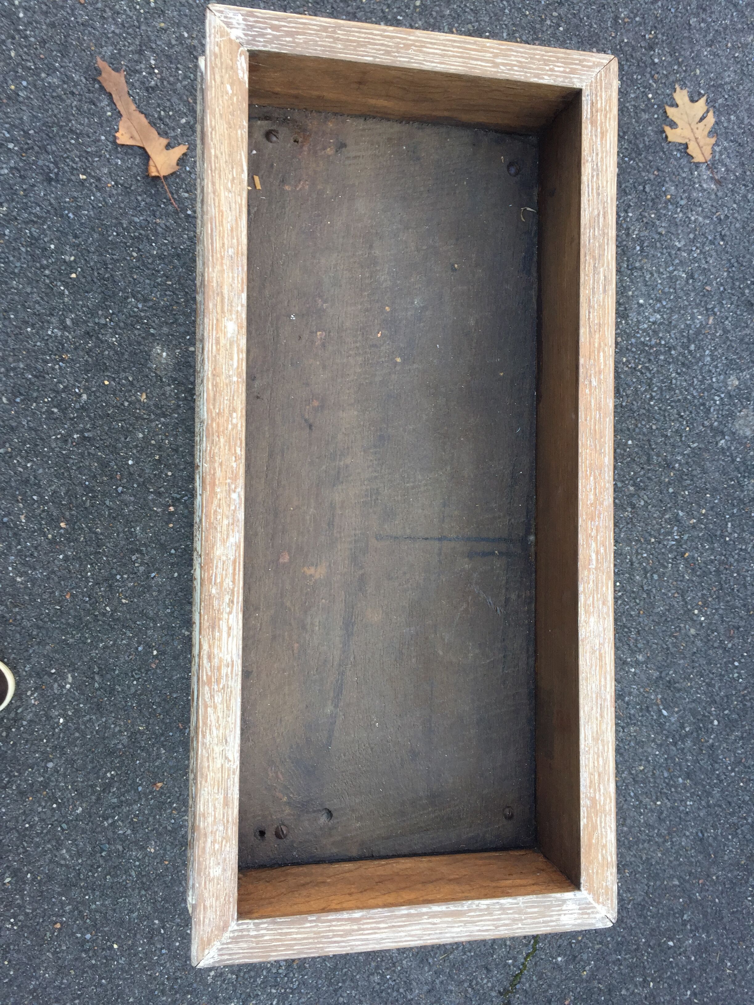 Small fifth wheel in cerused oak