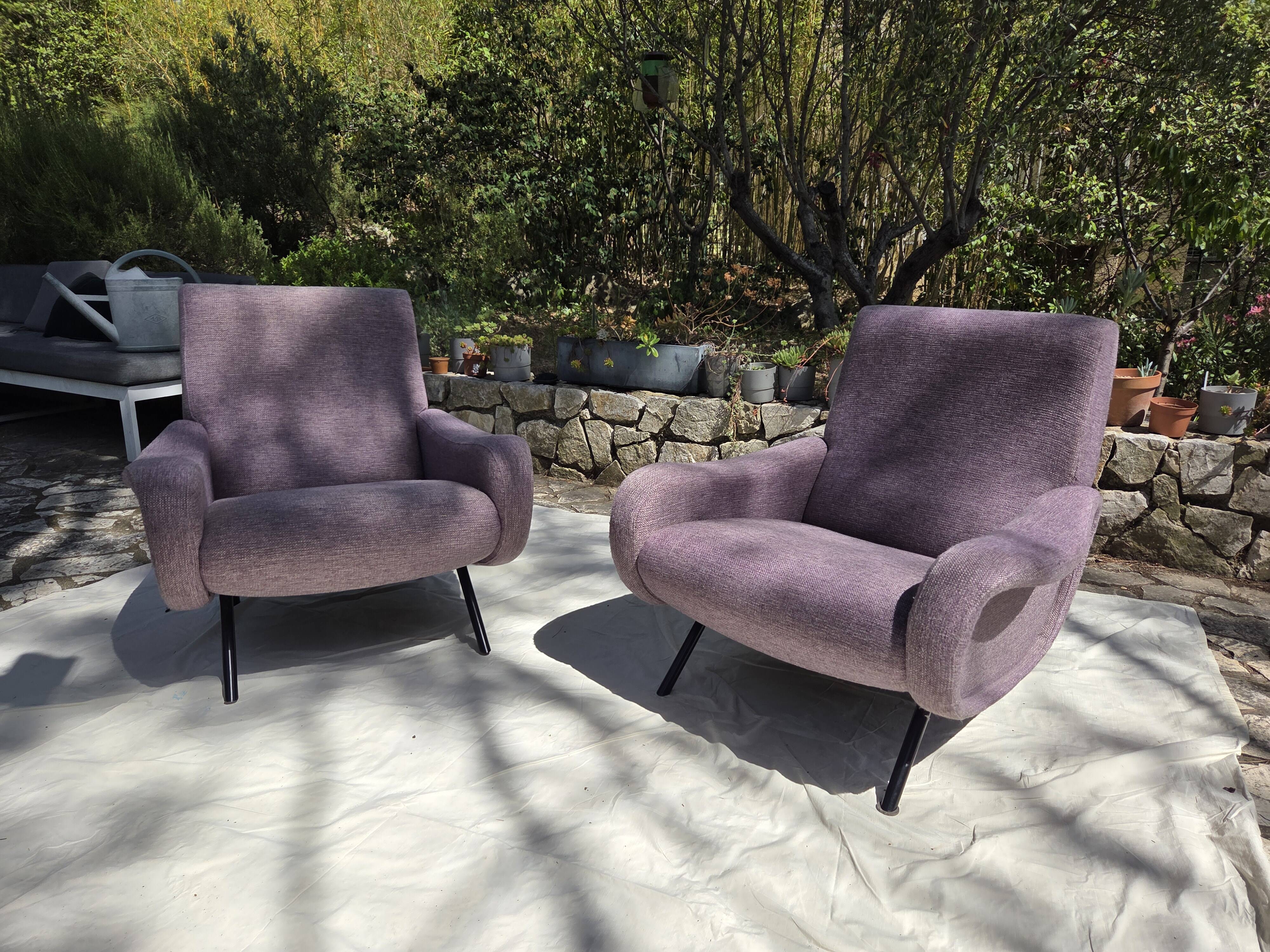 2 fauteuils design Zanuso