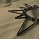 Old wrought metal sun mirror