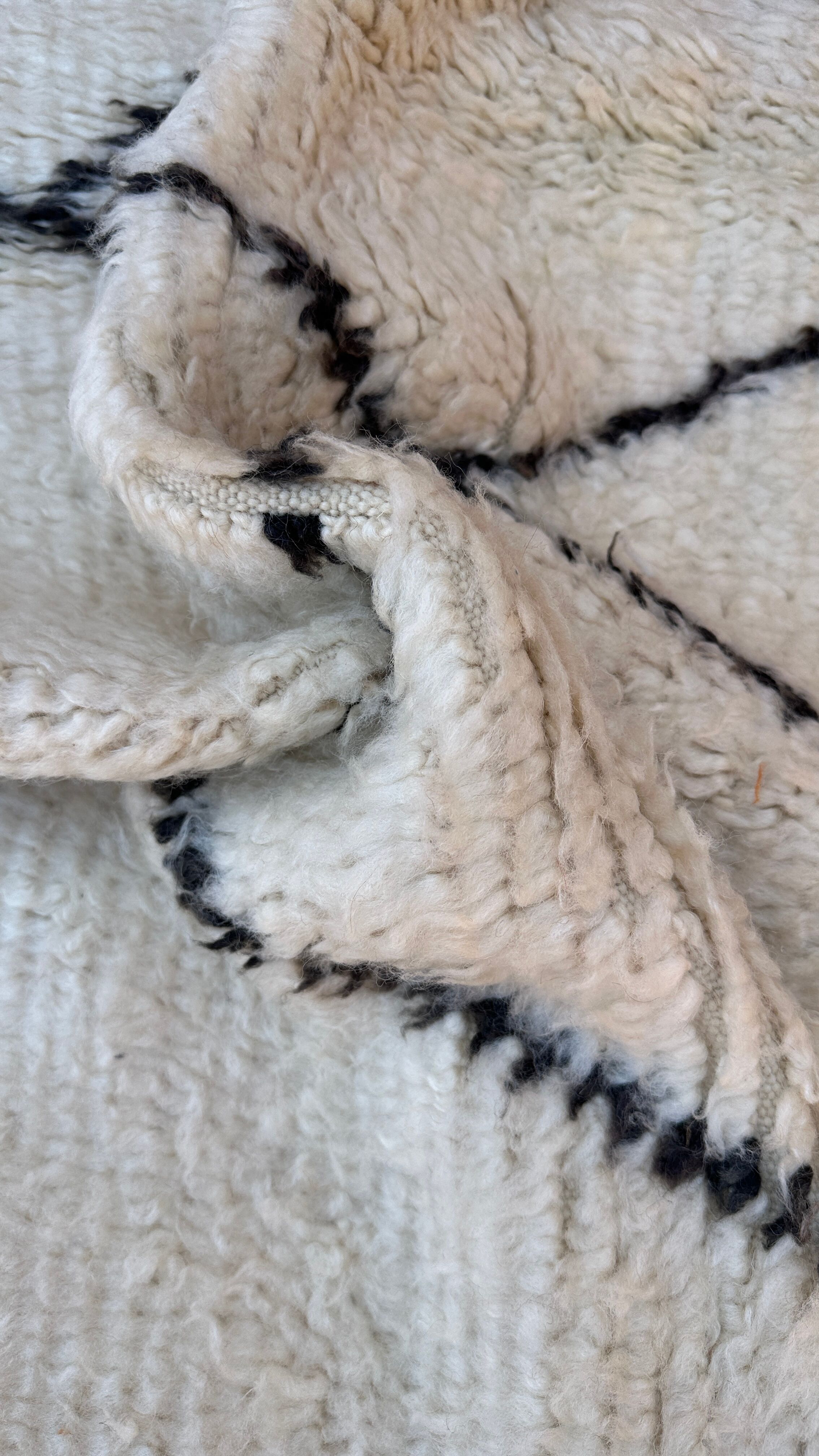 Carpet beni ourain 160 x 275 cm