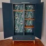 Scandinavian wardrobe wardrobe ganne blue
