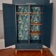 Armoire penderie scandinave bleu ganne