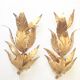 Pair of leaf wall sconces