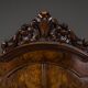 Coiffeuse en noyer Louis Philippe antique, 1860