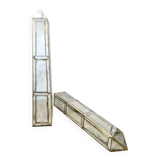 Miroirs en verre Obélisque Sculpture Olivier de Schrijver