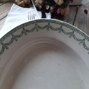 Oval dish frieze laurels model ney