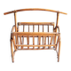 Old bamboo magazine rack