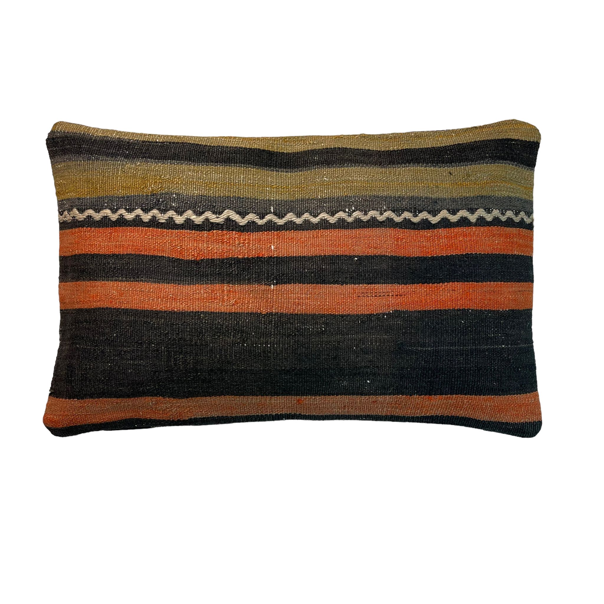 Housse de coussin kilim turc vintage 30x50cm