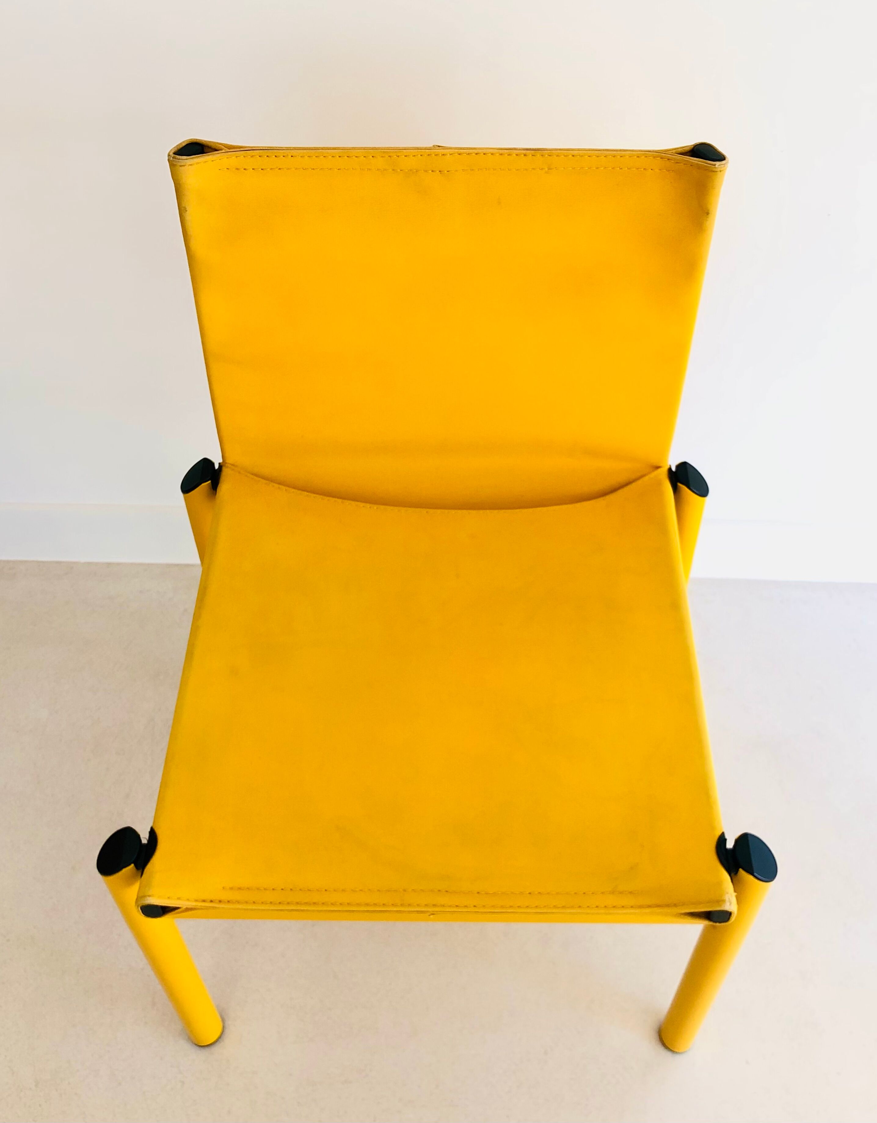 Chairs "Mastro" by Afra and Tobia Scarpa for Molteni, Italy 80s