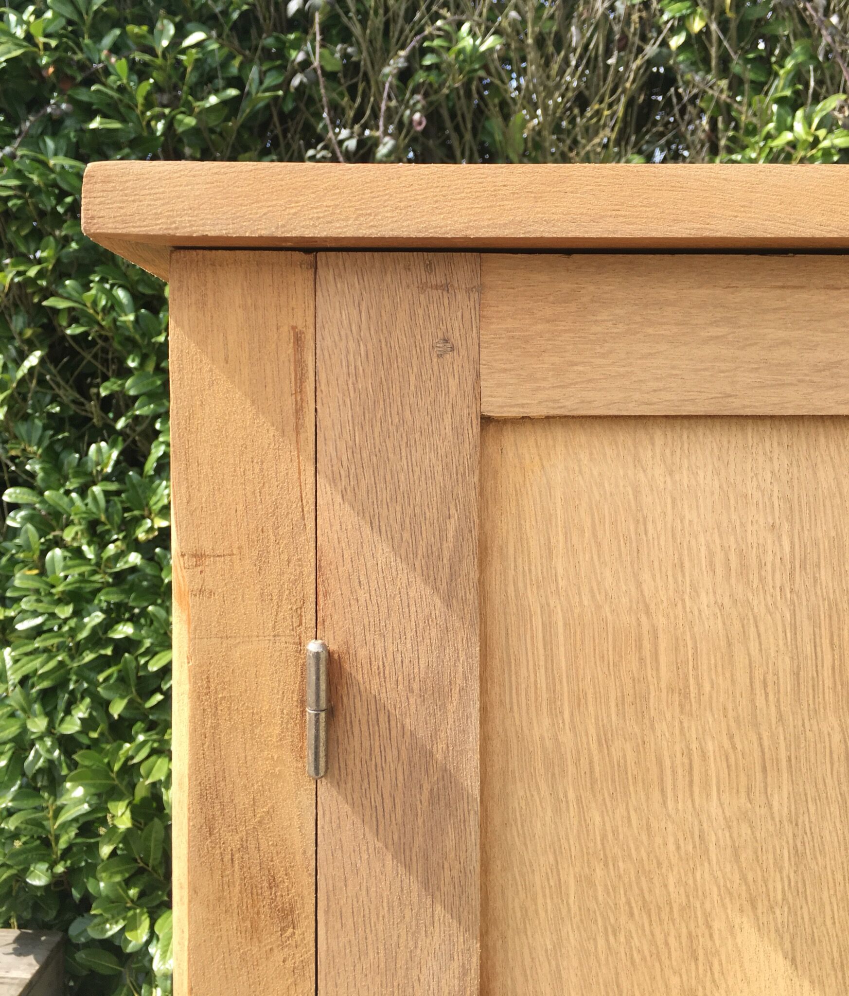 Paris wardrobe raw wood