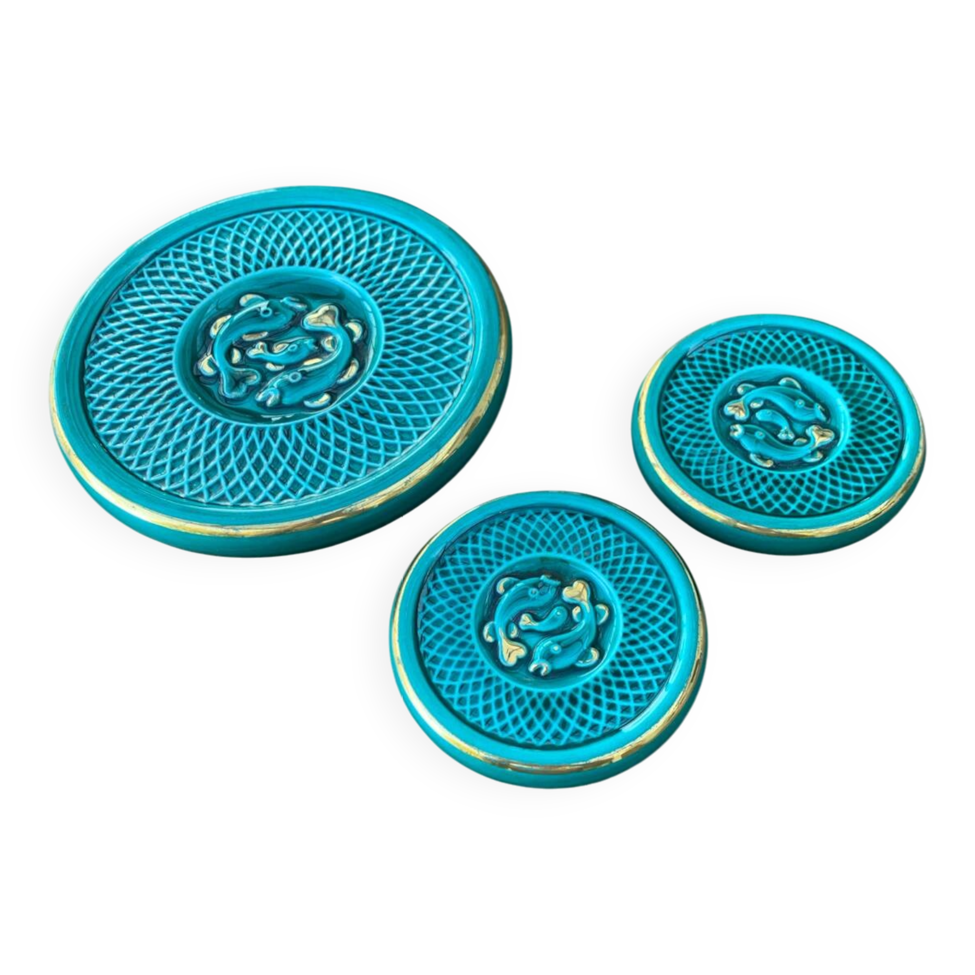 Art Deco Coasters and Bottle Holders