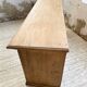 2m pine counter or central island with storage