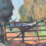 Landscape signed 20th century school